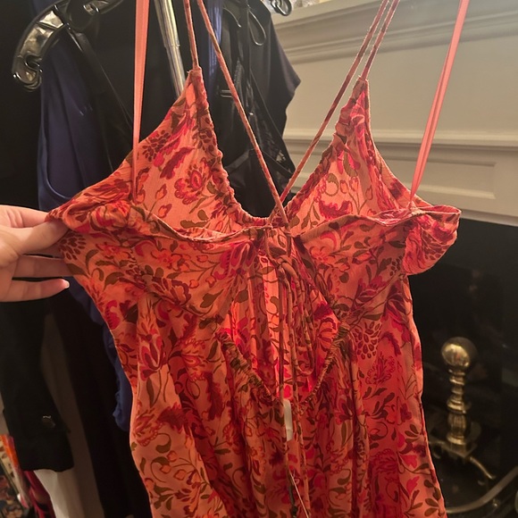 Orange free people top - Picture 2 of 3